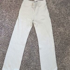 Beta brand xsmall petite  pants black and white